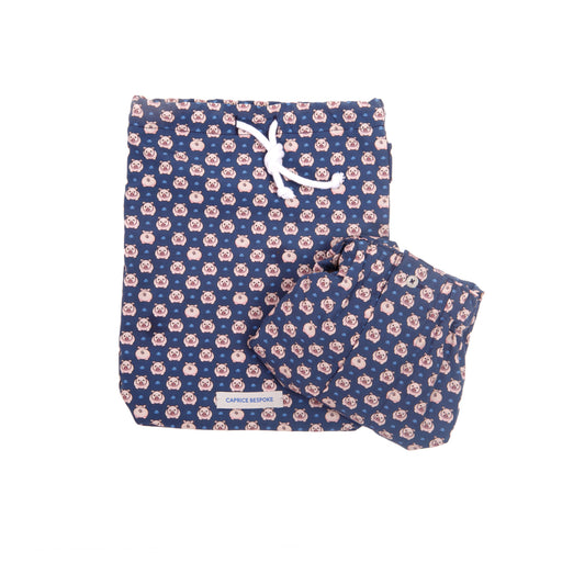 Boxer Briefs with Punch Bag with Little Piglets