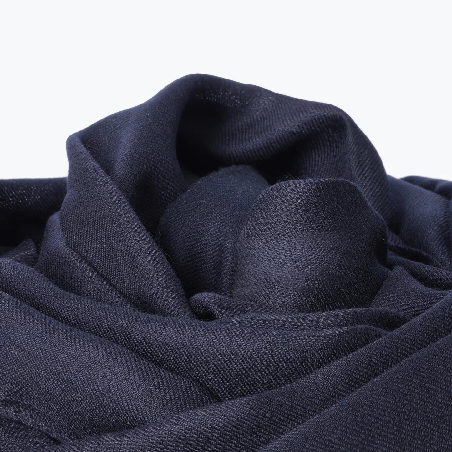 Dark Blue Cashmere Stole by Piacenza 1733