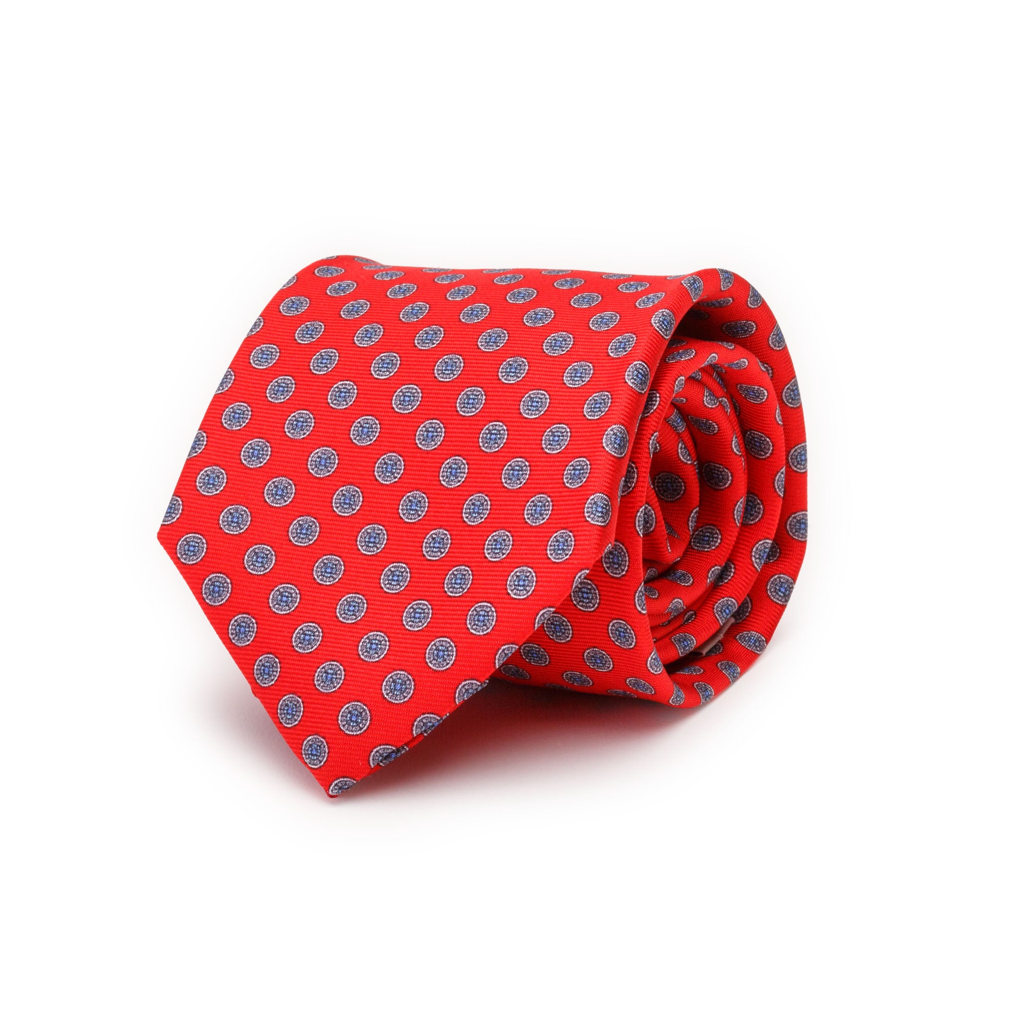 red-italian-silk-tie-with-medallions-handmade-in-italy