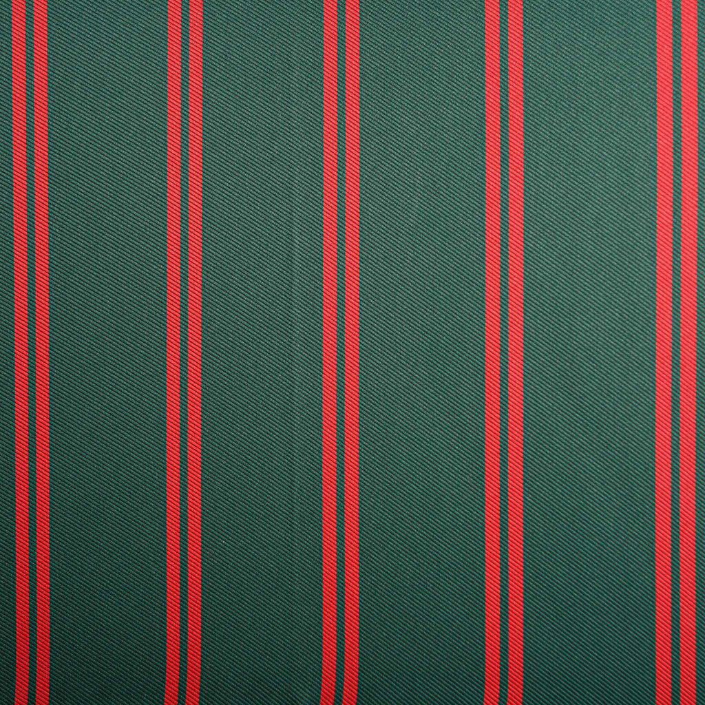 francesco-maglia-umbrella-fabric-green-with-red-stripes