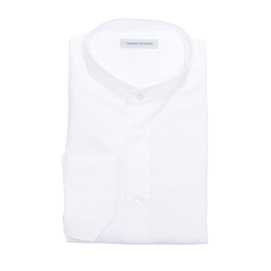 PROCIDA - White Cotton & Linen Shirt