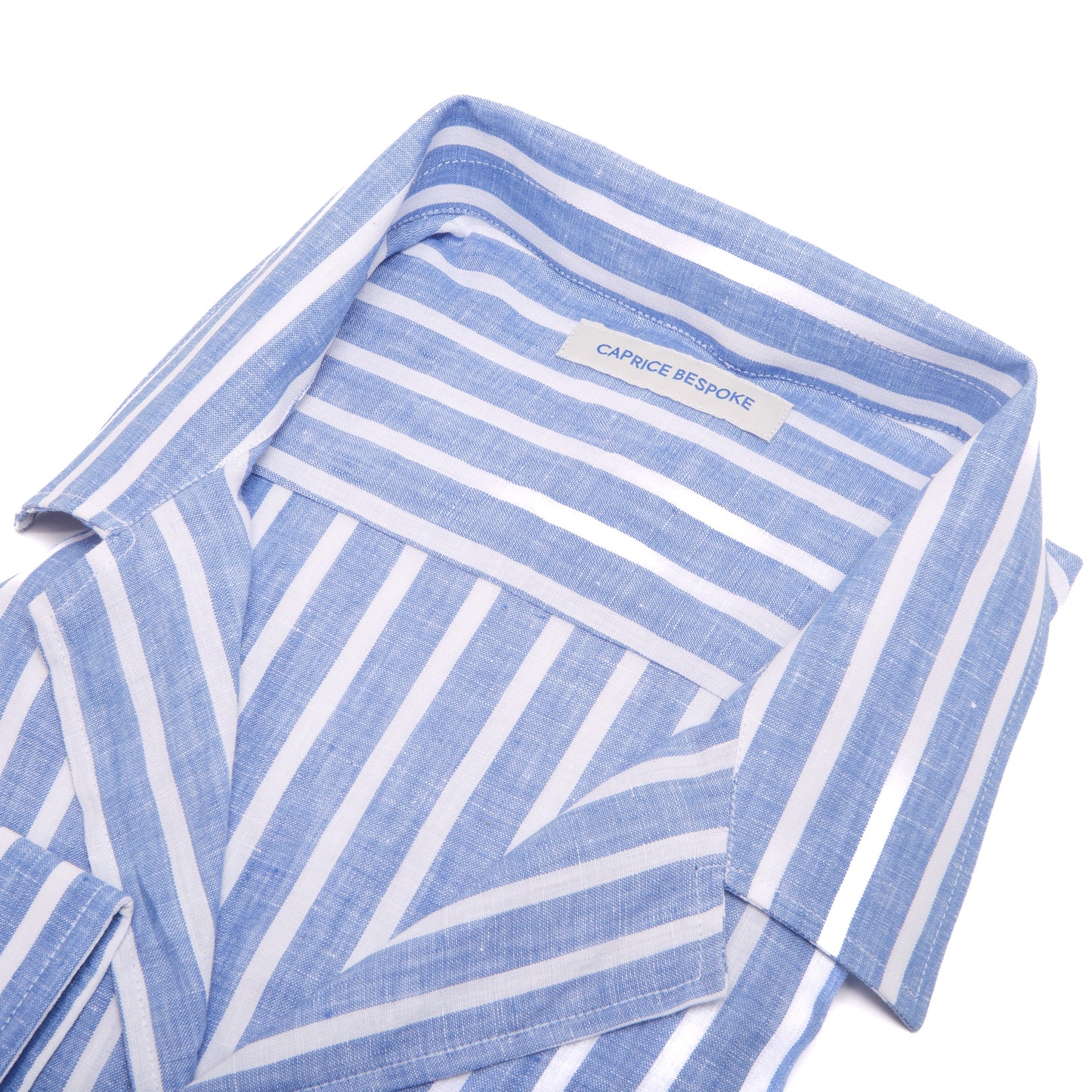 PONZA - Linen Reverse-Stripe Shirt