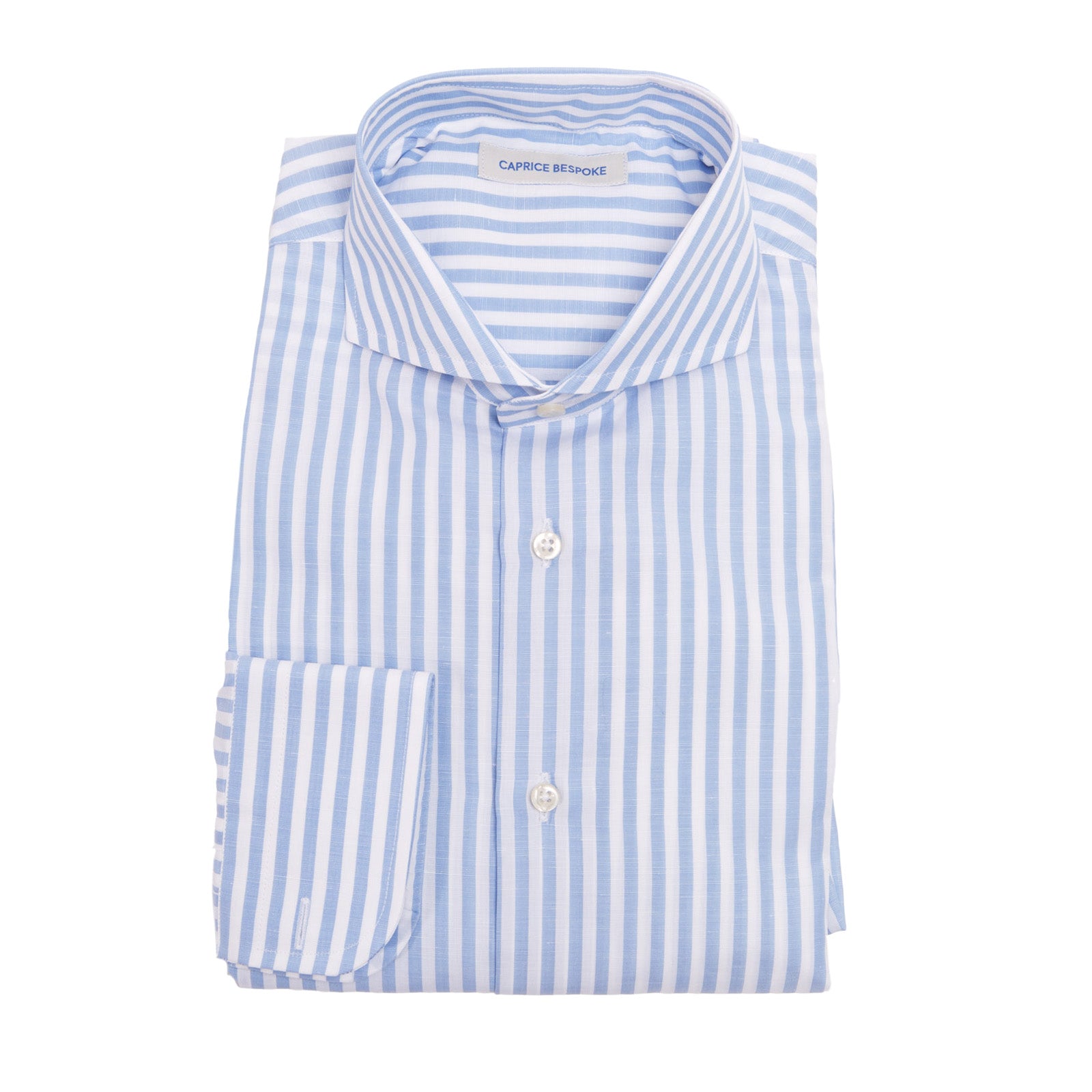 Cotton & Linen Shirt with Stripes