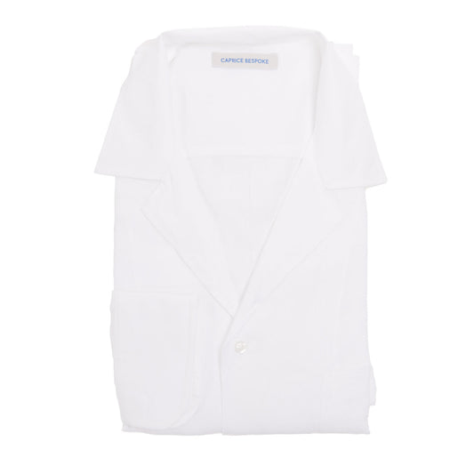 CAPRI - Linen Shirt with Barchetta Pocket