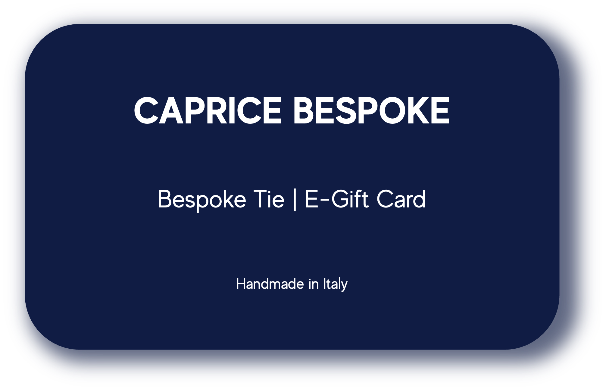 Bespoke Tie E-Gift Card