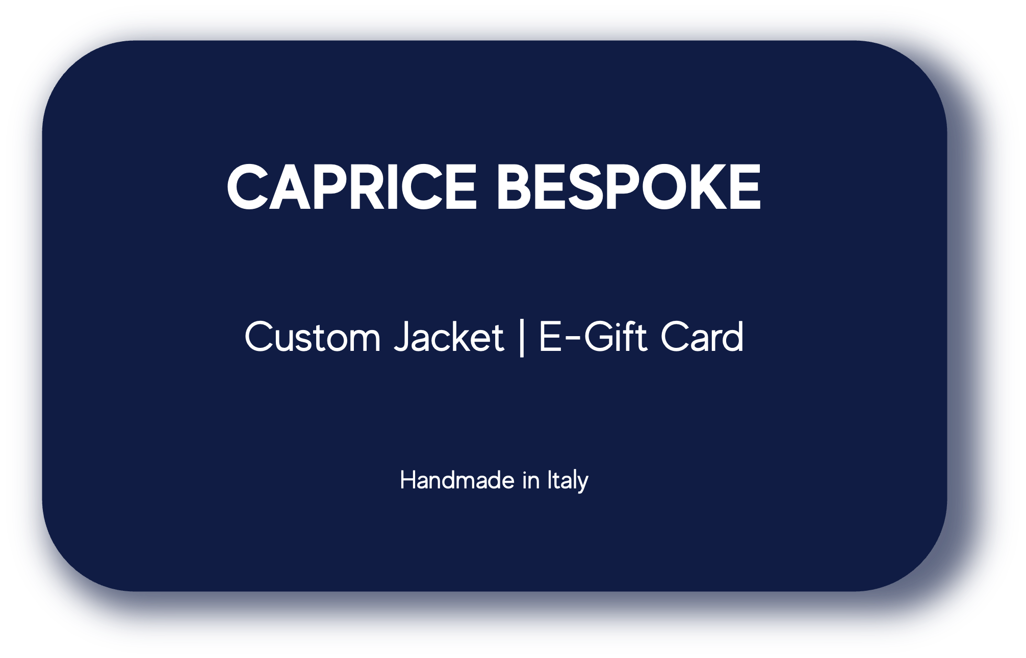 Custom Jacket E-Gift Card
