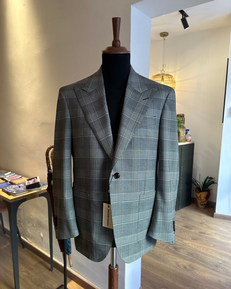 grey-prince-of-wales-tailored-jacket-on-mannequin-in-italian-atelier
